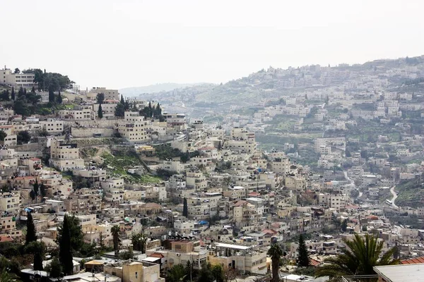 Panoramablick Auf Jerusalem Israel — Stockfoto