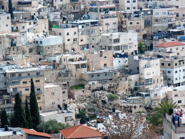 Kudüs Srail Panoramik Manzaralı — Stok fotoğraf