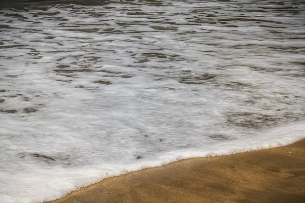 Côte Sauvage Plage Dans Sud Inde — Photo