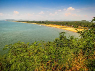 Doğa ve manzara Goa Güney Hindistan'da 