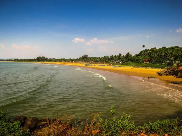Przyrody Krajobrazu Południowych Indiach Goa — Zdjęcie stockowe