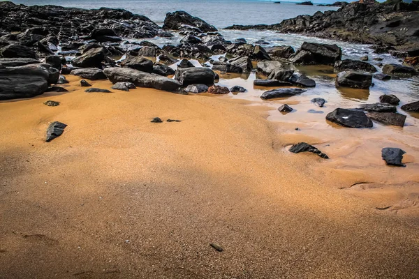 Дикі Узбережжя Пляж Південній Індії — стокове фото
