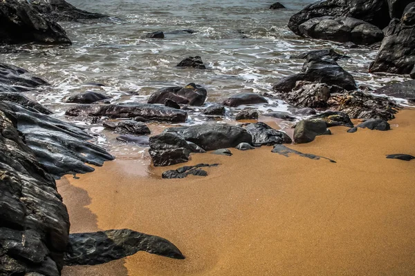 Costa Selvagem Praia Sul Índia — Fotografia de Stock