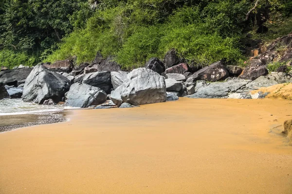 Costa Selvagem Praia Sul Índia — Fotografia de Stock