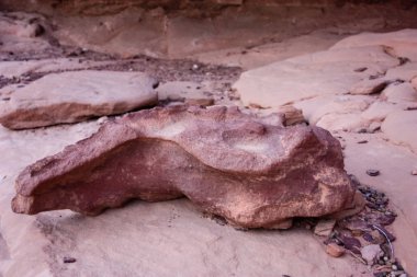 Ürdün çöl manzara görünümünü 