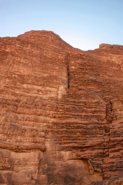 Ürdün çöl manzara görünümünü 