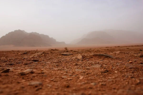 Vue Sur Désert Jordanien — Photo