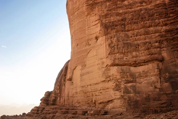 Vista Del Paisaje Desértico Jordano — Foto de Stock