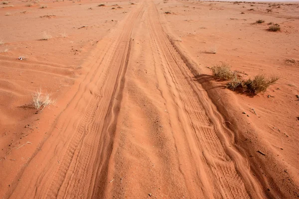 Vista Paisagem Deserto Jordânia — Fotografia de Stock