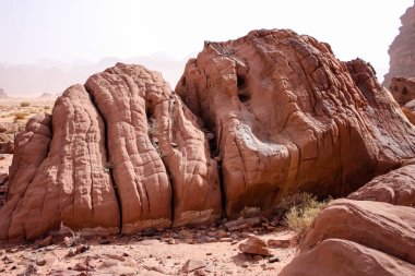 Ürdün çöl manzara görünümünü 