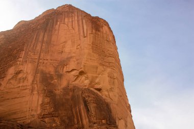 Ürdün çöl manzara görünümünü 