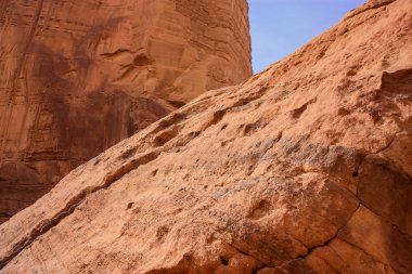 Ürdün çöl manzara görünümünü 