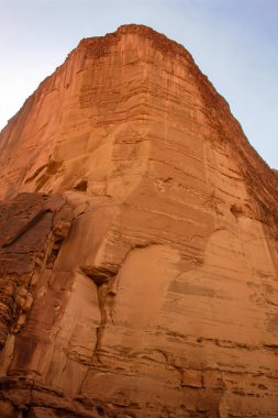 Ürdün çöl manzara görünümünü 