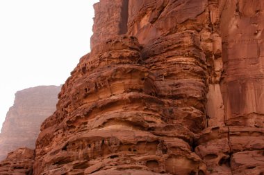 Ürdün çöl manzara görünümünü 