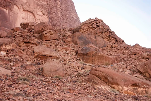 Vista Del Paisaje Desértico Jordano — Foto de Stock