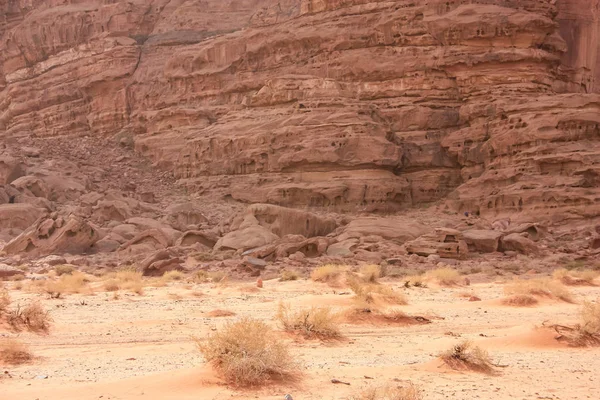 Ürdün çöl manzara görünümünü 