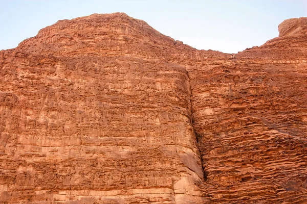 Vista Del Paisaje Desértico Jordano — Foto de Stock