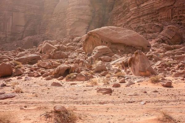 Ürdün çöl manzara görünümünü 