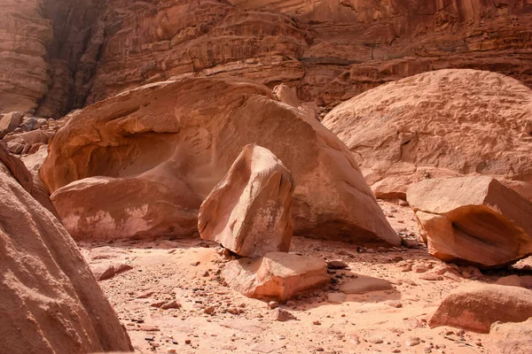 Ürdün çöl manzara görünümünü 