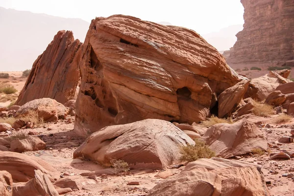 Ürdün çöl manzara görünümünü 