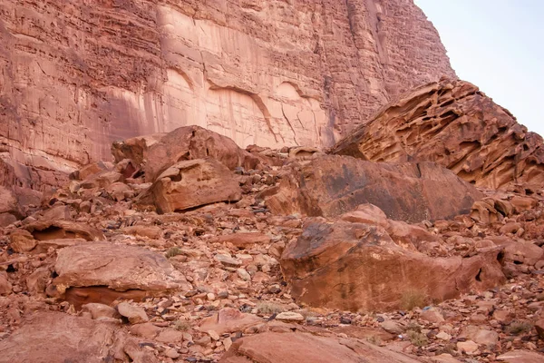 View Jordanian Desert Landscape — Stock Photo, Image