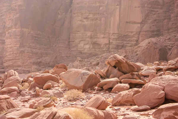Ürdün çöl manzara görünümünü 