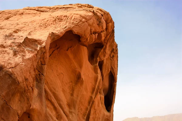 Ürdün çöl manzara görünümünü 