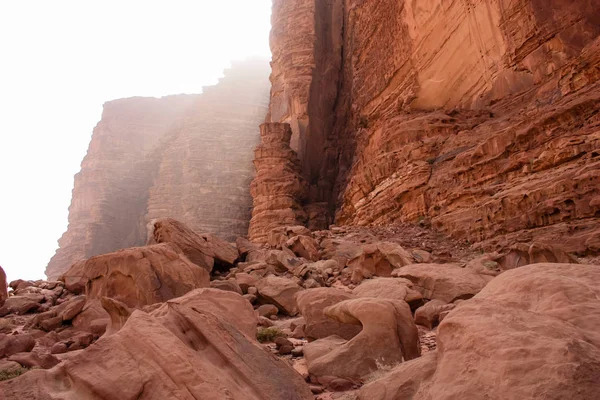Ürdün çöl manzara görünümünü 