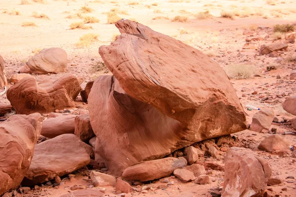 Ürdün çöl manzara görünümünü 