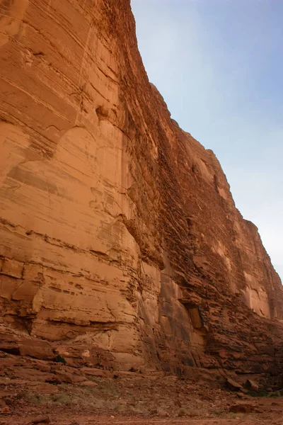 Vista Del Paisaje Desértico Jordano — Foto de Stock