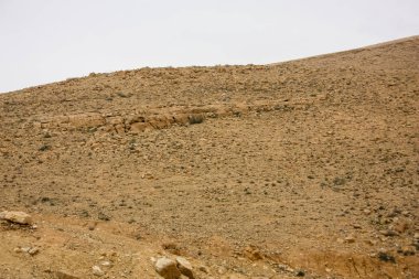 Ürdün kırsal manzara görünümünü