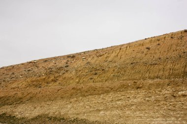 Ürdün kırsal manzara görünümünü