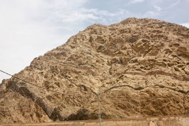 Ürdün kırsal manzara görünümünü