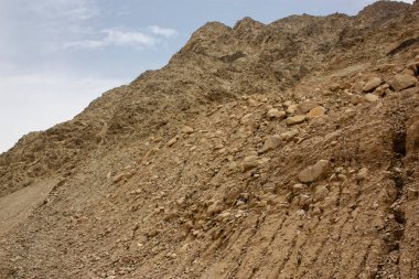 Ürdün kırsal manzara görünümünü