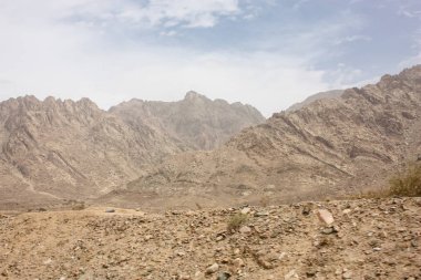 Ürdün kırsal manzara görünümünü