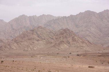 Ürdün kırsal manzara görünümünü