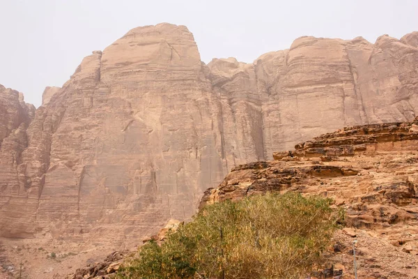 Vista Del Paisaje Desértico Jordano — Foto de Stock