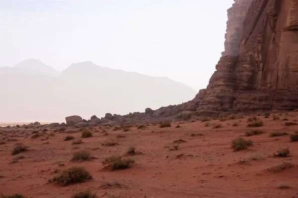 Vue Sur Désert Jordanien — Photo