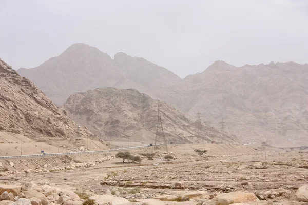 Vista Paisagem Rural Jordaniana — Fotografia de Stock