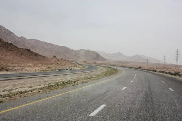 Vista Paisagem Rural Jordaniana — Fotografia de Stock