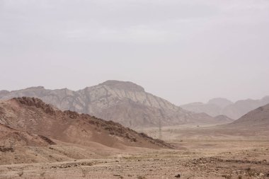 Ürdün kırsal manzara görünümünü