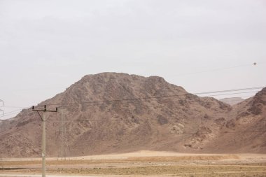 Ürdün kırsal manzara görünümünü