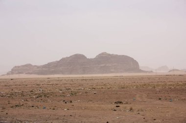 Ürdün kırsal manzara görünümünü