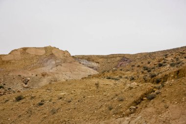 Ürdün kırsal manzara görünümünü