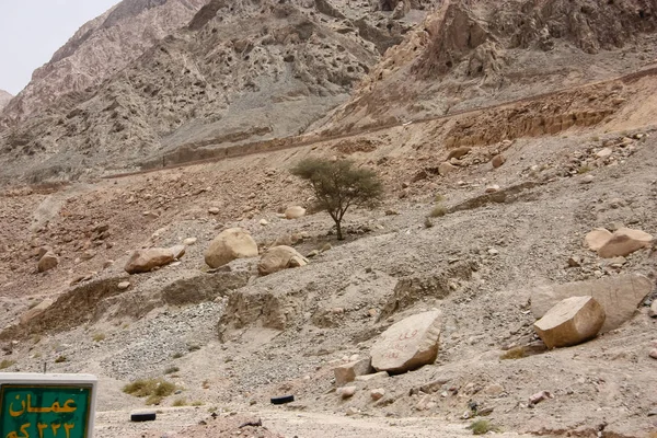 Vista Del Paisaje Rural Jordano — Foto de Stock