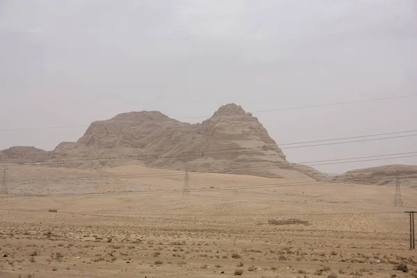 Vista Paisagem Rural Jordaniana — Fotografia de Stock