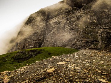 Manzara ve doğa Annapurna koruma alanında Nepal