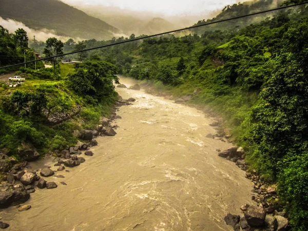 Paisaje Naturaleza Área Conservación Annapurna Nepal — Foto de Stock