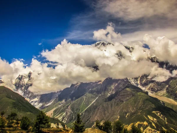 Paesaggio Natura Nella Zona Conservazione Dell Annapurna Nepal — Foto Stock