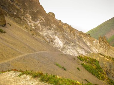 Manzara ve doğa Annapurna koruma alanında Nepal